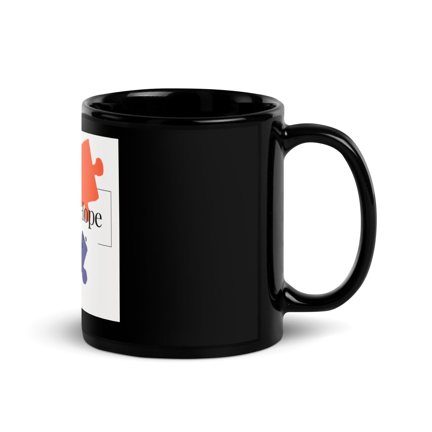 Black Glossy Mug