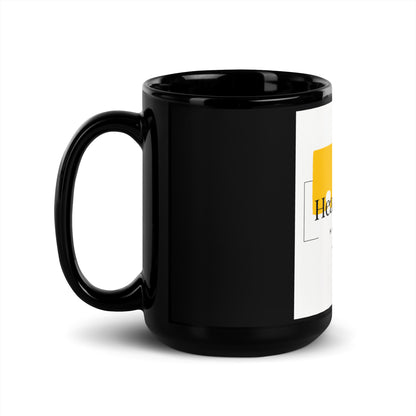 Black Glossy Mug